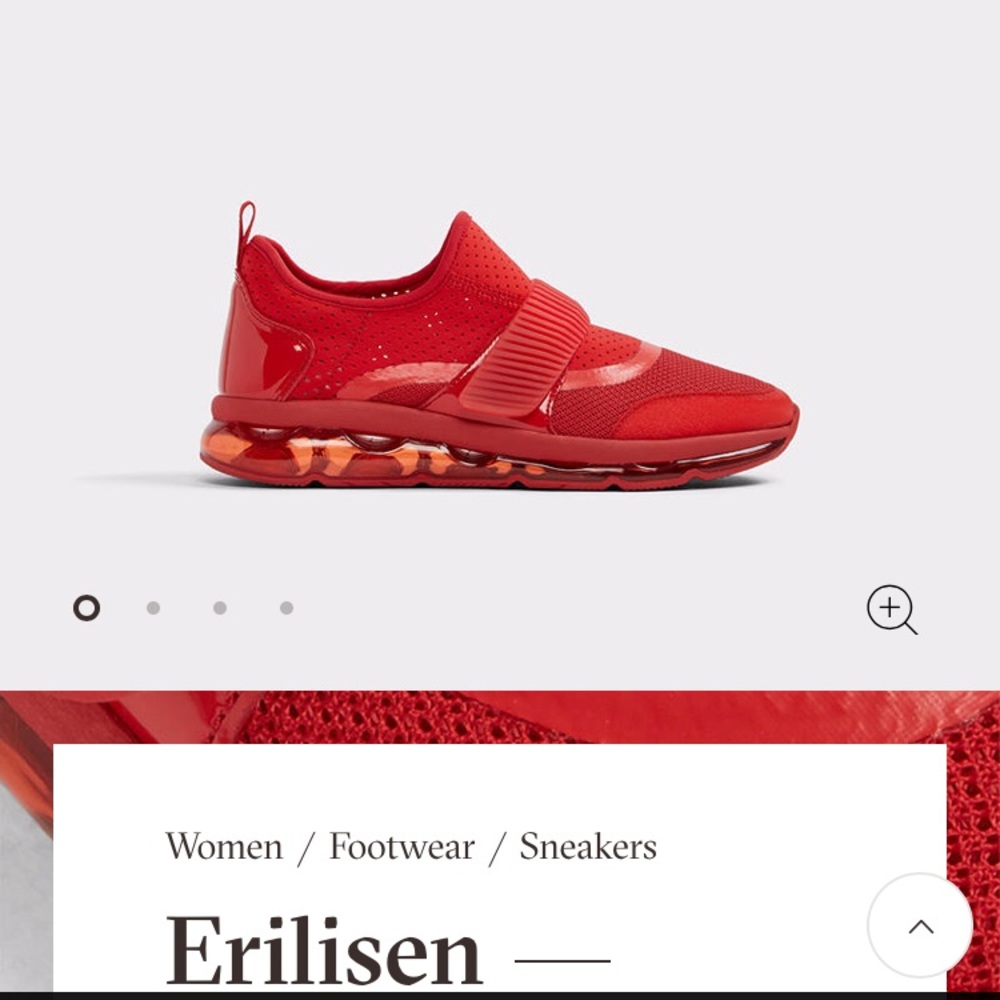 All Red Sneakers